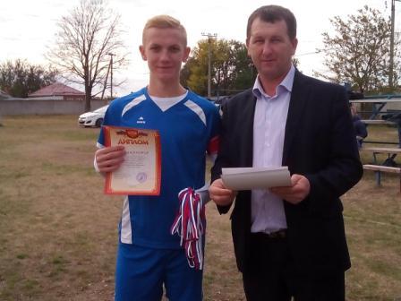 В Тбилисском районе определили лучших футболистов